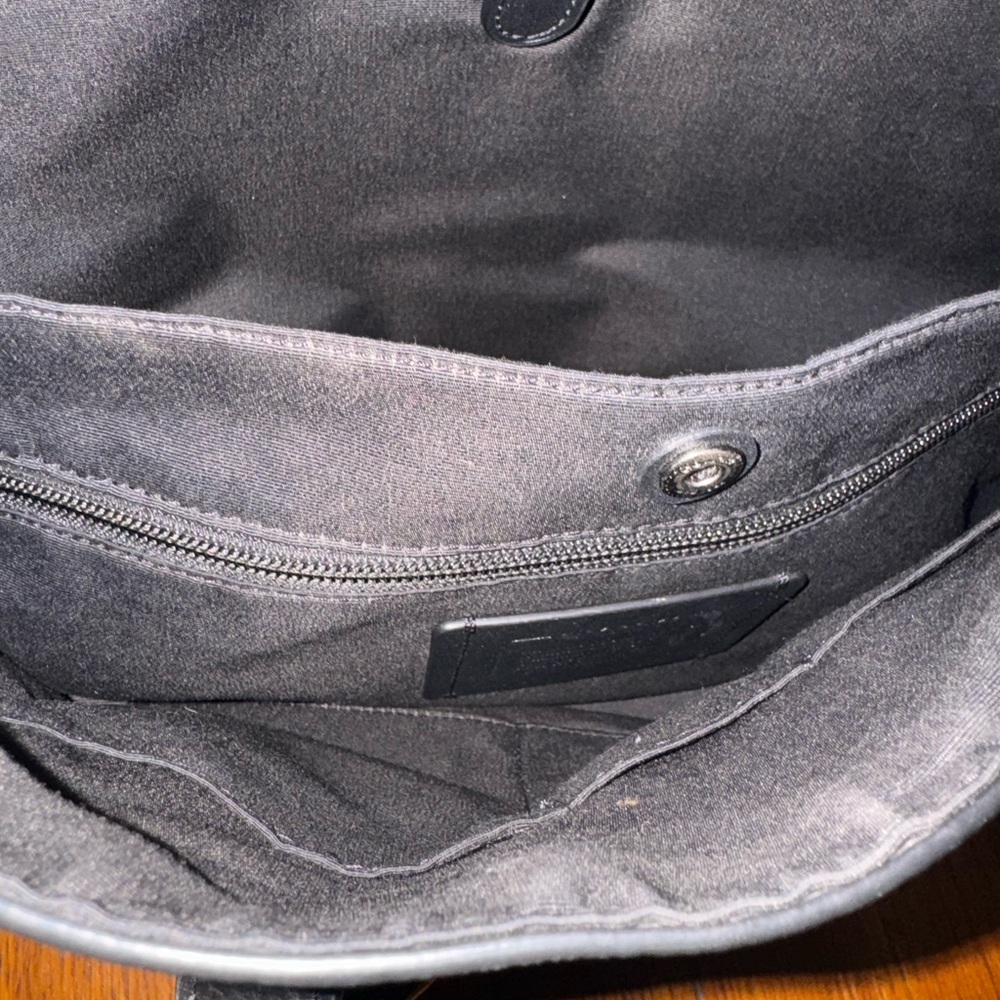 Black coach tote bag - Picture 6 of 6